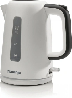 Чайник электрический Gorenje K17XG 1.7л. 2200Вт белый корпус: металл/пластик - купить недорого с доставкой в интернет-магазине