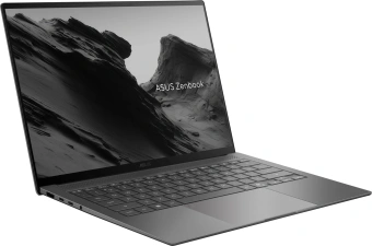 Ноутбук Asus Zenbook S14 UM5406GA-SW310W Ryzen AI 9 465 24Gb SSD1Tb AMD Radeon 880M 14" OLED 3K (2880x1800) Windows 11 Home grey WiFi BT Cam Bag (90NB17G3-M00CB0) - купить недорого с доставкой в интернет-магазине