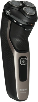 Бритва роторная Philips S3242/12 реж.эл.:3 питан.:аккум. черный/серебристый - купить недорого с доставкой в интернет-магазине