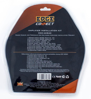 Набор проводов Edge EDC-AK840 красный/черный - купить недорого с доставкой в интернет-магазине