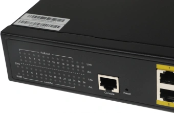 Коммутатор Cudy GS2028PS4-400W (L2) 28x1Гбит/с 4xКомбо(1000BASE-T/SFP) 24PoE 400W управляемый - купить недорого с доставкой в интернет-магазине