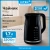 Чайник электрический Vitek Starlight VT-8829 1.7л. 2200Вт черный корпус: металл/пластик - купить недорого с доставкой в интернет-магазине