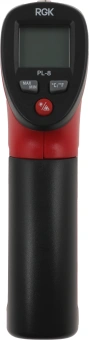 Пирометр RGK PL-8 красный/черный - купить недорого с доставкой в интернет-магазине