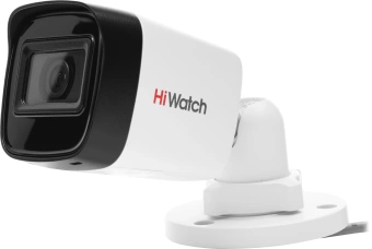 Камера видеонаблюдения аналоговая HiWatch DS-T500(C) 2.8-2.8мм HD-CVI HD-TVI цв. корп.:белый (DS-T500 (С) (2.8 MM)) - купить недорого с доставкой в интернет-магазине