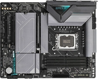 Материнская плата Gigabyte Z890 EAGLE Soc-1851 Intel Z890 4xDDR5 ATX AC`97 8ch(7.1) 2.5Gg RAID+DP - купить недорого с доставкой в интернет-магазине