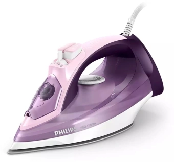 Утюг Philips DST5020/30 2400Вт фиолетовый/розовый - купить недорого с доставкой в интернет-магазине