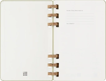 Еженедельник Moleskine ACADEMIC SPIRAL DHSPK5212AMWH3 Large 150х210мм 200стр. кремовые страницы спираль киви - купить недорого с доставкой в интернет-магазине