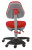 Кресло детское Бюрократ KD-2 красный TW-97N крестов. пластик - купить недорого с доставкой в интернет-магазине
