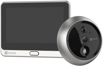 Камера видеонаблюдения IP Ezviz CS-DP2 Wi-Fi 2-2мм цв. корп.:серебристый - купить недорого с доставкой в интернет-магазине