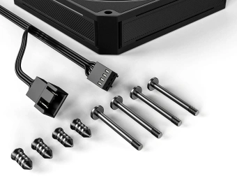 Вентилятор для корпуса ID-Cooling AM-120-K 120х120x25 черный 4-pin 31дБ Ret - купить недорого с доставкой в интернет-магазине