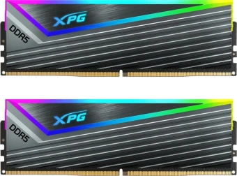 Память DDR5 2x16GB 6400MHz A-Data AX5U6400C3216G-DCCARGY XPG Caster RGB RGB RTL PC5-51200 CL32 DIMM 288-pin 1.4В kit single rank с радиатором Ret - купить недорого с доставкой в интернет-магазине