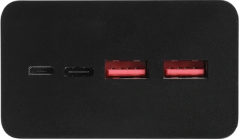 Мобильный аккумулятор Cactus CS-PBFSKA-30000 30000mAh 22.5W 4.5A USB-A/USB-C черный - купить недорого с доставкой в интернет-магазине