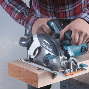Циркулярная пила (дисковая) Makita HS6100 1100Вт (ручная) D диска.:165мм - купить недорого с доставкой в интернет-магазине