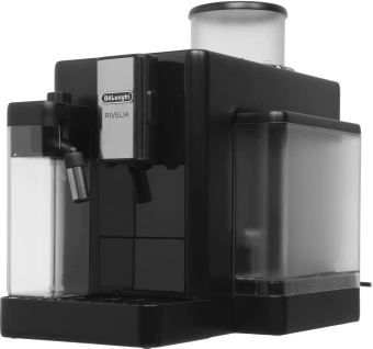 Кофемашина Delonghi Rivelia EXAM440.55.B 1450Вт серебристый/черный - купить недорого с доставкой в интернет-магазине