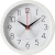 Часы настенные аналоговые Бюрократ WallC-R69P D22см белый (WALLC-R69P22/WHITE) - купить недорого с доставкой в интернет-магазине