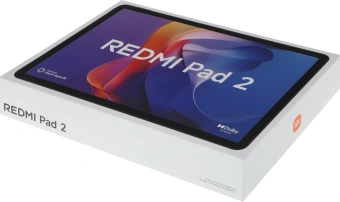 Планшет Xiaomi Redmi Pad 2 O84 G100 Ultra (2.2) 8C RAM4Gb ROM256Gb 11" IPS 2560x1600 Android 15 серый 8Mpix 5Mpix BT WiFi microSD 2Tb 9000mAh 234hr 2064hrs - купить недорого с доставкой в интернет-магазине