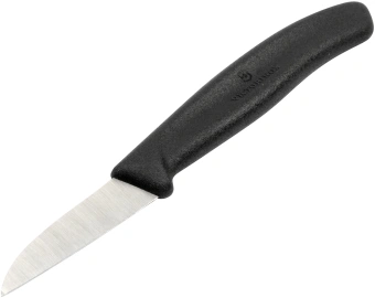 Нож кухонный Victorinox Swiss Classic (6.7303) стальной лезв.60мм прямая заточка черный - купить недорого с доставкой в интернет-магазине