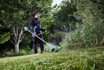 Триммер электрический Makita DUR190UZX3 аккум. неразбор.штан. реж.эл.:леска - купить недорого с доставкой в интернет-магазине
