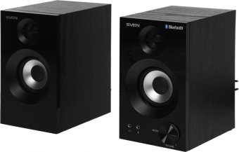 Колонки Sven SPS-621 2.0 черный 28Вт BT - купить недорого с доставкой в интернет-магазине