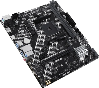 Материнская плата Asus PRIME B550M-K ARGB Soc-AM4 AMD B550 2xDDR4 mATX AC`97 8ch(7.1) GbLAN RAID+HDMI+DP - купить недорого с доставкой в интернет-магазине
