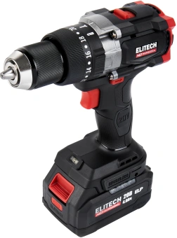 Дрель-шуруповерт Elitech CD 20BL2 (E2201.042.02) 80Вт аккум. патрон:быстрозажимной (кейс в комплекте) (205728) - купить недорого с доставкой в интернет-магазине