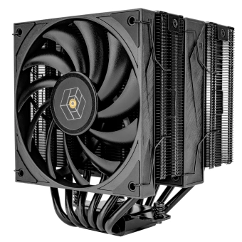 Устройство охлаждения(кулер) Thermalright Royal Knight 120 Soc-AM5/AM4/1200/1700/1851 черный 4-pin 28.4dB Al+Cu Ret (RK120-BL) - купить недорого с доставкой в интернет-магазине