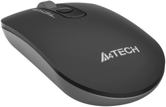 Мышь A4Tech Fstyler FG20S серый оптическая 2000dpi silent беспров. USB для ноутбука 3but (FG20S USB GREY) - купить недорого с доставкой в интернет-магазине