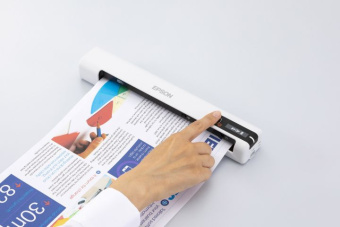 Сканер Epson WorkForce DS-80W (B11B253402) A4 - купить недорого с доставкой в интернет-магазине