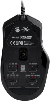 Мышь A4Tech Bloody X5 Max черный оптическая 10000dpi USB 9but - купить недорого с доставкой в интернет-магазине