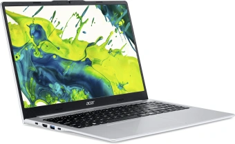 Ноутбук Acer Aspire Lite AL15-49P-R73X Ryzen 5 7430U 8Gb SSD512Gb AMD Radeon Graphics 15.6" IPS FHD (1920x1080) без ОС silver WiFi BT Cam (NX.DT8CD.006) - купить недорого с доставкой в интернет-магазине
