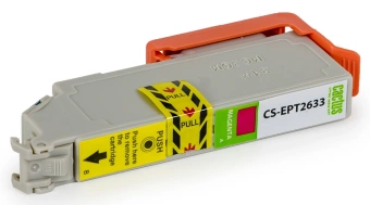 Картридж струйный Cactus CS-EPT2633 26XL пурпурный (12.4мл) для Epson Expression Home XP-600/605/700/800 с чипом - купить недорого с доставкой в интернет-магазине