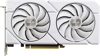 Видеокарта Asus PCI-E 4.0 DUAL-RTX4060-O8G-EVOWHITE NVIDIA GeForce RTX 4060 8Gb 128bit GDDR6 2505/17000 HDMIx1 DPx3 HDCP Ret - купить недорого с доставкой в интернет-магазине