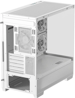 Корпус Deepcool CG380 3F белый без БП mATX 6x120mm 3x140mm 2xUSB3.0 audio bott PSU - купить недорого с доставкой в интернет-магазине