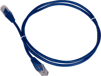 Кабель Патч-корд Lanmaster UTP TWT-45-45-7.0-BL вилка RJ-45-вилка RJ-45 кат.5е 7м синий ПВХ (уп.:1шт) - купить недорого с доставкой в интернет-магазине