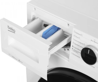 Стиральная машина Beko WSPE7612W класс: A загр.фронтальная макс.:7кг белый инвертор - купить недорого с доставкой в интернет-магазине