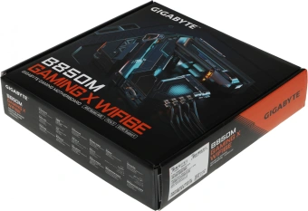 Материнская плата Gigabyte B850M GAMING X WF6E SocketAM5 AMD B850 4xDDR5 mATX AC`97 8ch(7.1) 2.5Gg RAID+HDMI - купить недорого с доставкой в интернет-магазине