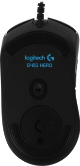 Мышь Logitech G403 Hero черный оптическая 25600dpi USB 5but (910-005636) - купить недорого с доставкой в интернет-магазине
