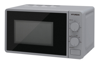 Микроволновая Печь Hyundai HYM-M2001 20л. 700Вт серебристый/черный - купить недорого с доставкой в интернет-магазине