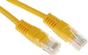 Патч-корд Premier ANP511_3M_Y UTP 4 пары cat.5E CCA molded 3м желтый outdoor RJ-45 (m)-RJ-45 (m) - купить недорого с доставкой в интернет-магазине