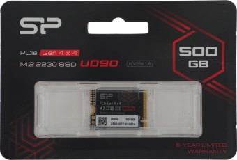 Накопитель SSD Silicon Power PCIe 4.0 x4 500GB SP500GBP44UD9007 M-Series UD90 M.2 2230 - купить недорого с доставкой в интернет-магазине