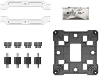 Устройство охлаждения(кулер) ID-Cooling SE-903-XT V2 ARGB Soc-AM5/AM4/1200/1700/1851 серебристый/черный 4-pin 14-29.1dB Al+Cu 150W 390gr Ret (SE-903-XT V2 ARGB) - купить недорого с доставкой в интернет-магазине