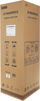 Морозильная камера Maunfeld MFFR170W белый - купить недорого с доставкой в интернет-магазине