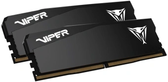Память DDR5 2x32GB 6000MHz Patriot VEU564G6028K Viper Elite 5 Ultra RTL Gaming PC5-48000 CL28 DIMM 288-pin 1.4В kit single rank с радиатором Ret - купить недорого с доставкой в интернет-магазине
