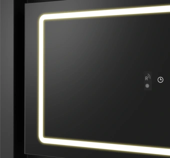 Вытяжка встраиваемая Weissgauff Quadra 600 Touch черный/стекло управление: сенсорное (1 мотор) - купить недорого с доставкой в интернет-магазине