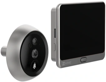 Камера видеонаблюдения IP Ezviz CS-DP2 Wi-Fi 2-2мм цв. корп.:серебристый - купить недорого с доставкой в интернет-магазине