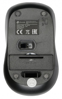 Мышь Оклик 675MW черный/синий оптическая (800dpi) беспроводная USB для ноутбука (3but) - купить недорого с доставкой в интернет-магазине