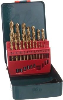 Набор сверл Metabo 627156000 по металлу (19пред.) для дрелей - купить недорого с доставкой в интернет-магазине