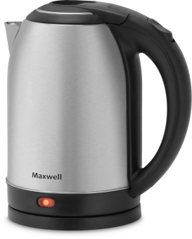 Чайник электрический Maxwell MW-1077 1.8л. 2200Вт сталь корпус: металл/пластик - купить недорого с доставкой в интернет-магазине