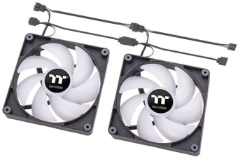 Вентилятор Thermaltake CT120 Sync ARGB черный 4-pin 25.8dB Ret (CL-F149-PL12SW-A) - купить недорого с доставкой в интернет-магазине