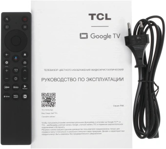 Телевизор LED TCL 55" 55P6K черный 4K Ultra HD 60Hz DVB-T DVB-T2 DVB-C DVB-S DVB-S2 USB WiFi Smart TV - купить недорого с доставкой в интернет-магазине